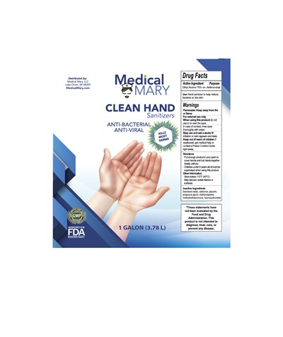 3.78 L Label (Medical Mary 3.78 L)